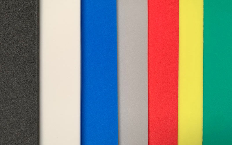 PE-Schaum-in-unterschiedlichen-Farben