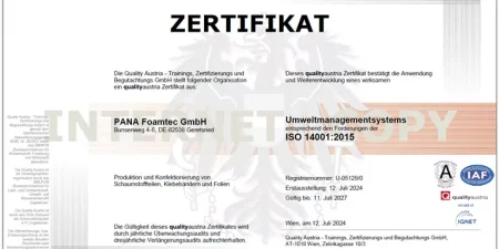 ISO 14001 Zertifizierung